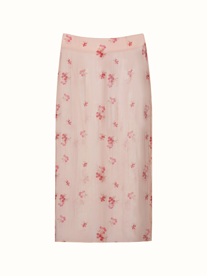 Юбка с подъюбником «рябина»