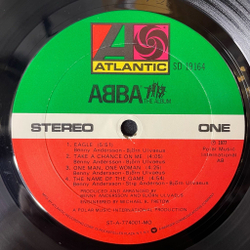 Винтажная виниловая пластинка LP ABBA АББА The Album Альбом (USA 1978) Take A Chance On Me