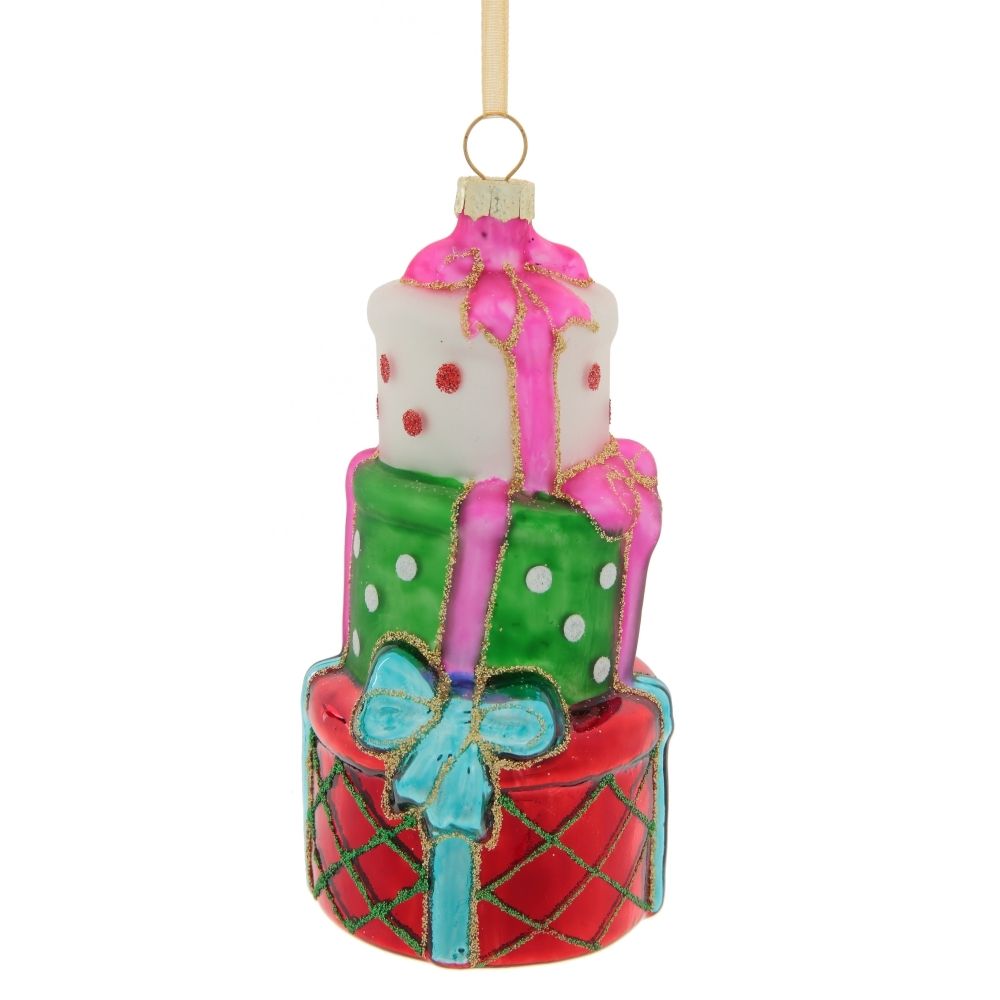 GAEM Украшение новогоднее "Подарки", L6 W6 H13 см