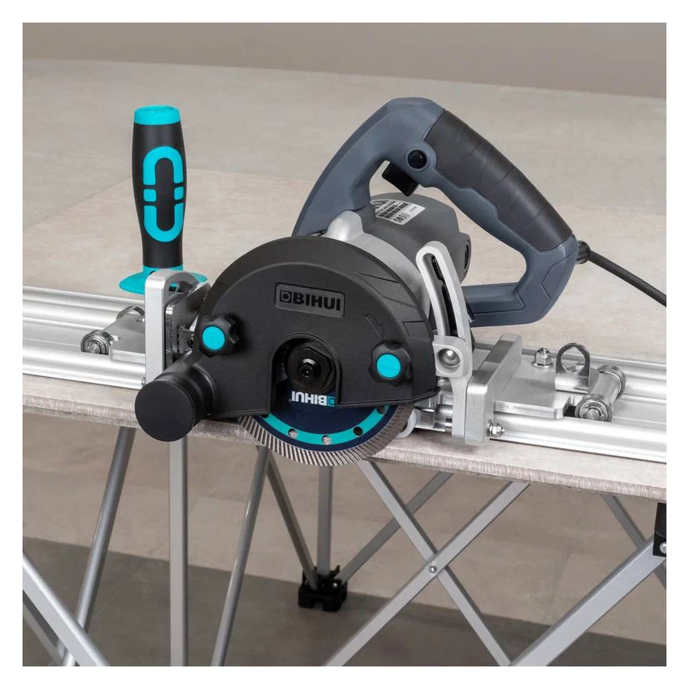 Плиткорез электрический для крупноформатной плитки BIHUI — БЕЗ направляющей