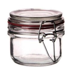 Банка для подачи и хранения 150 мл стекло с крышкой и бугельным замком P.L.