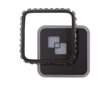 Настенный светодиодный светильник FA232 CF 30W 4200K+6400K кофейный Acrylic Ice Ambrella