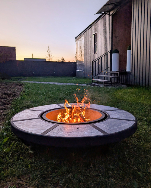 Бетонная костровая чаша