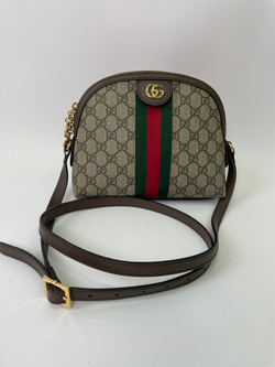 Сумка Gucci Ophidia Dome Shoulder Bag GG Coated Canvas