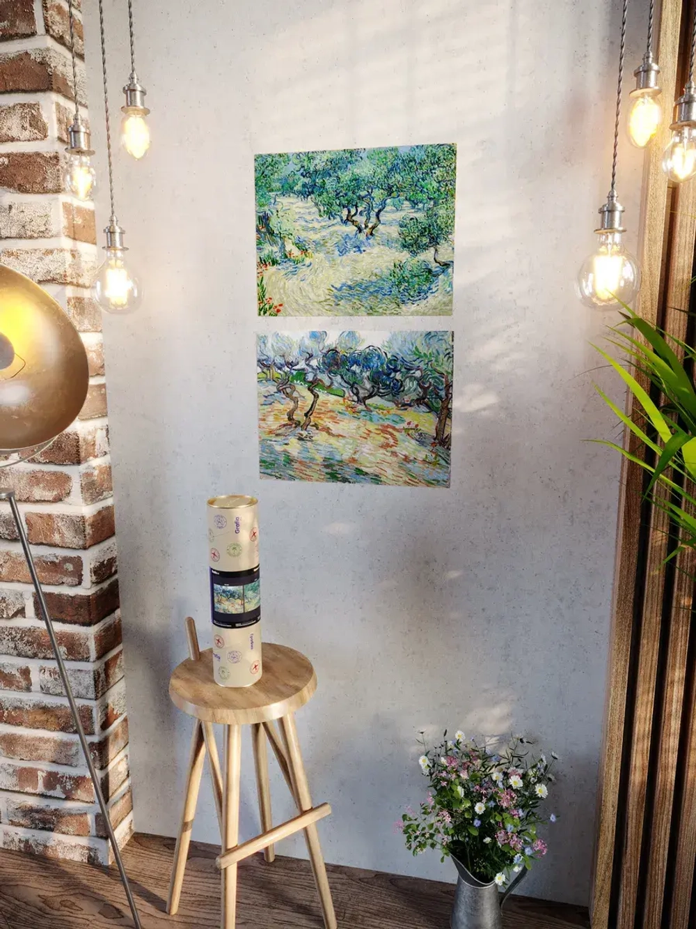 Картины-наклейки на стену для декора интерьерные №41