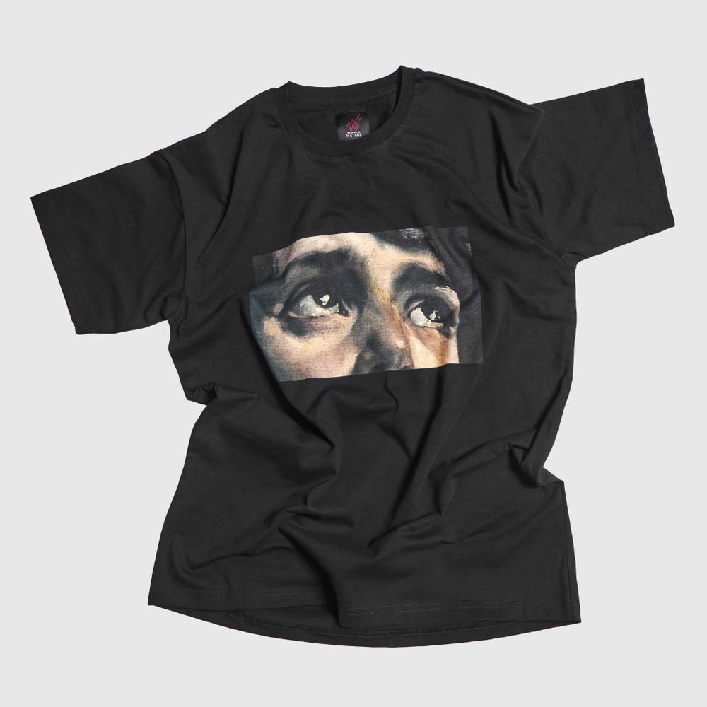 Футболка Wataga Eyes Pompei Черная