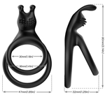 Эрекционное кольцо Boys of Toys с подхватом мошонки