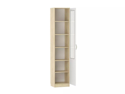 НМ 040.43 РС Витрина ПР Оливия Дуб Сонома/белое дерево