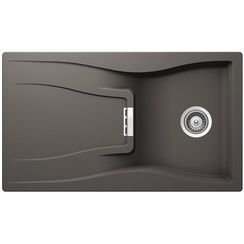 Мойка SCHOCK Waterfall 45D (D-100) Cristadur 860х500 серебристый камень