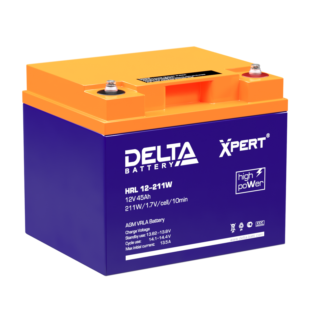 Аккумулятор DELTA Xpert HRL 12-211 W