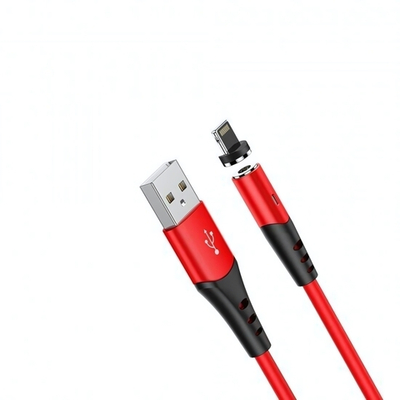 Кабель для iPhone HOCO X60, 1м силиконовый, 012701 Черный