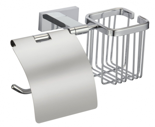 88031L Б/держатель+осв. левый (ХРОМ) GANZER (10/1шт)