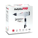 Фен профессиональный 2100Вт белый BaByliss Luminoso Plus Bianco Ionic BAB6360IE