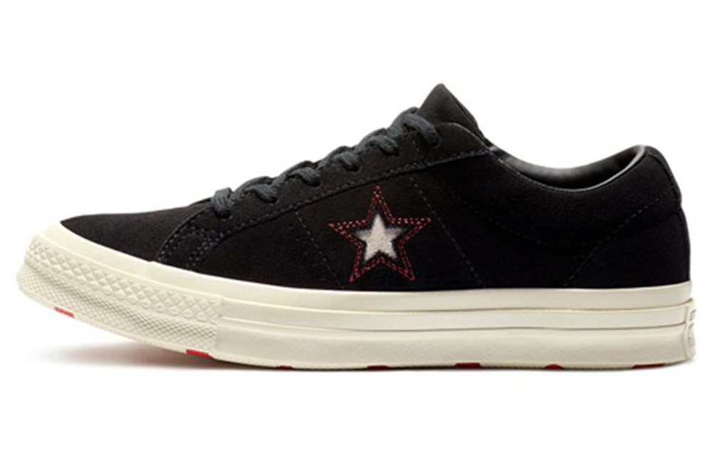 Converse One Star Low top Canvas Shoes Unisex Black