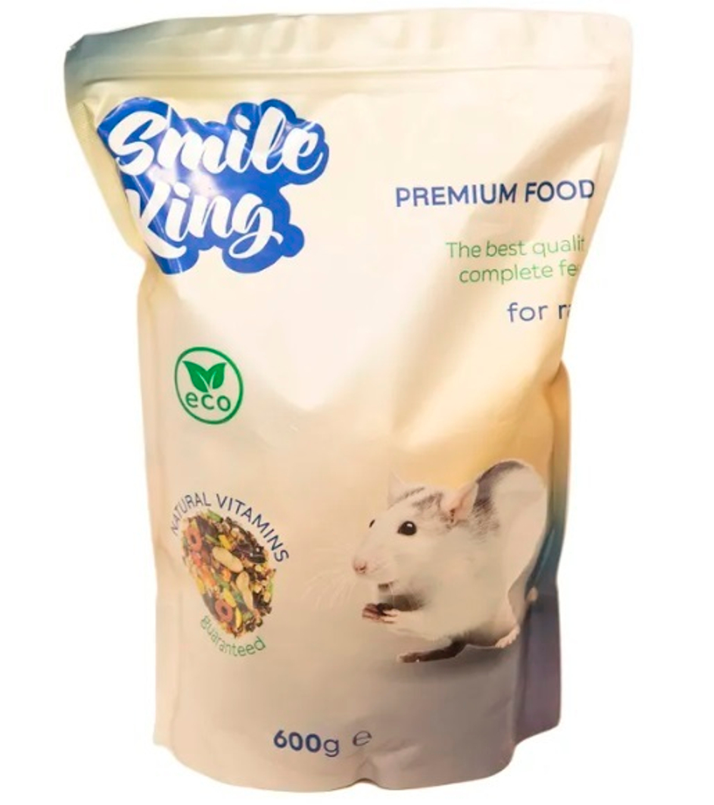 Smile King Премиум Корм для Крыс, 600гр