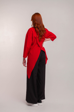 РУБАШКА-КИТЕЛЬ 23X. PROF красная