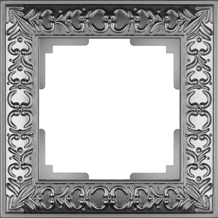 Рамка Werkel Antik на 1 пост матовый хром WL07-Frame-01 4690389145667