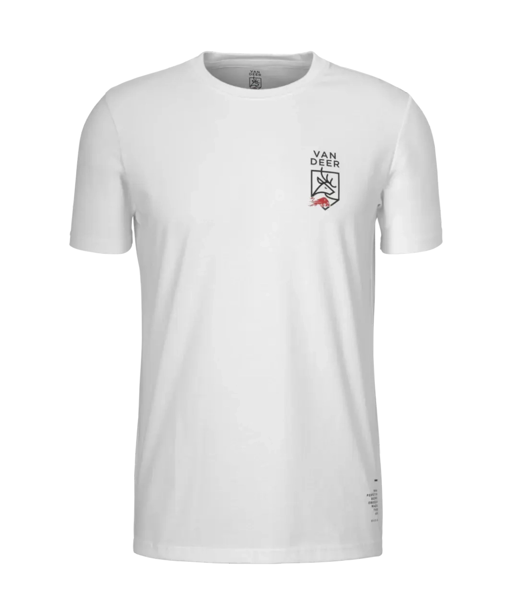 VAN DEER футболка Logo Shirt sand