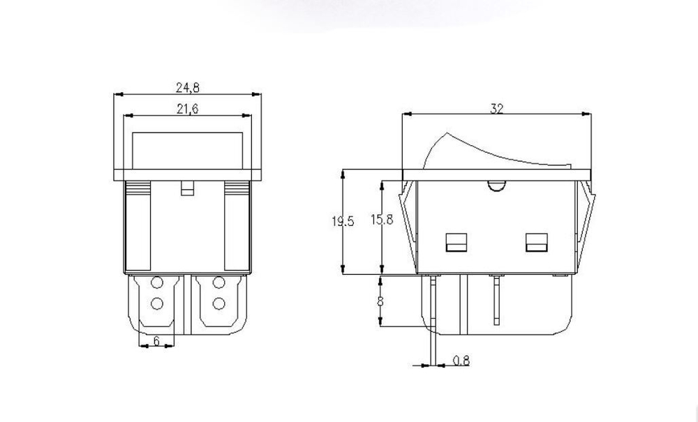 Выключатель ET KCD4-R