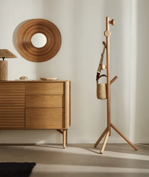 Напольная вешалка Nadue 170 см из массива бука