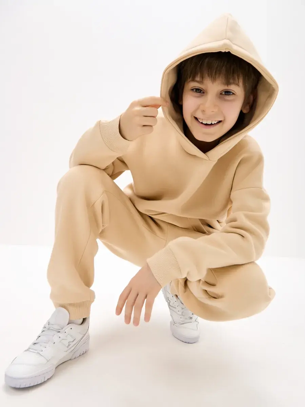 Костюм с начёсом спортивный детский