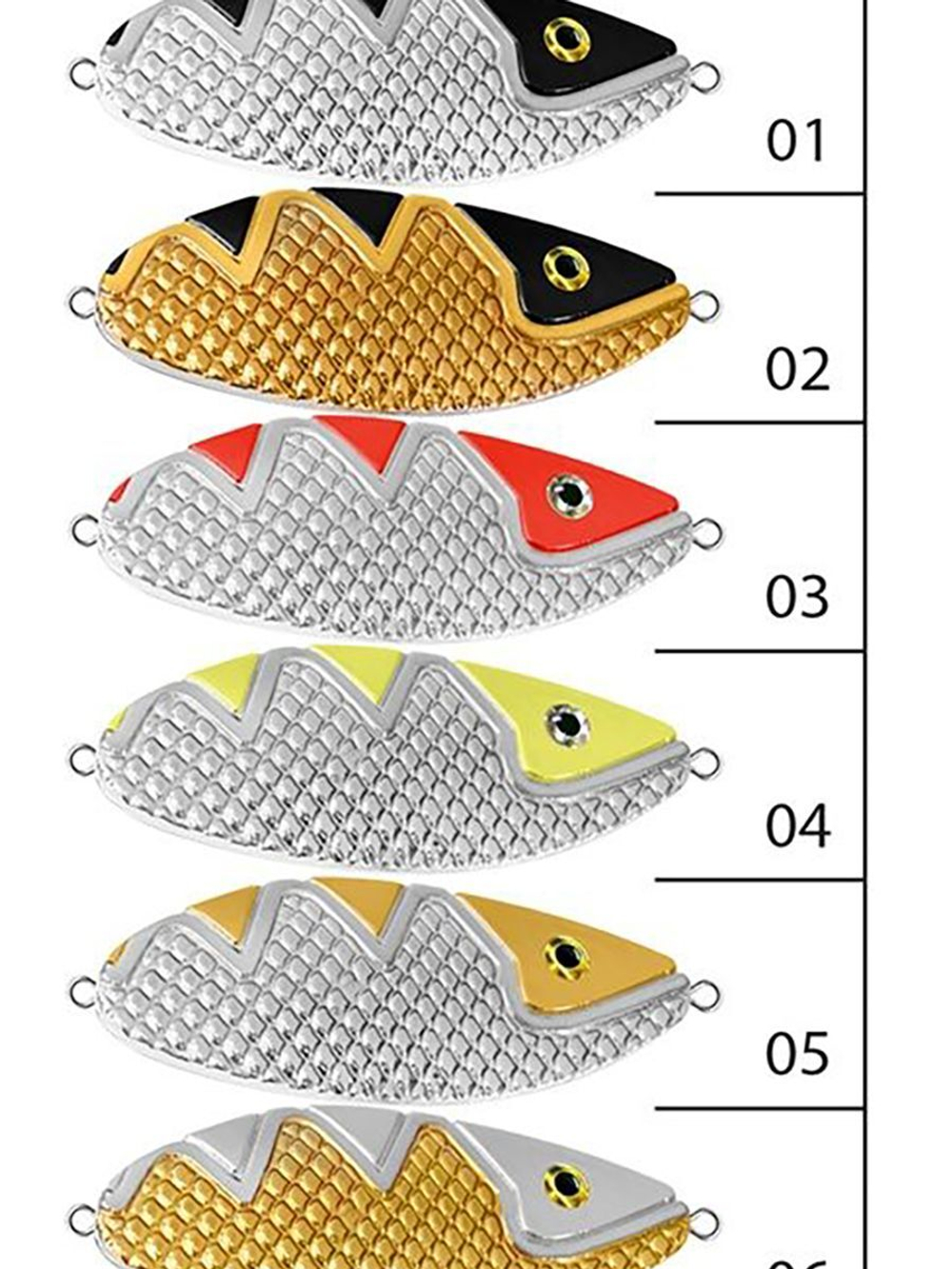 Блесна зимняя СПИНКА 10,0g, цвет 01, 1 шт
