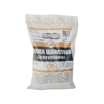 Глина шамотная 20 кг "Диана"