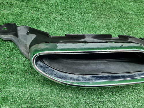 Накладка заднего бампера Mercedes S W222 17-20 AMG