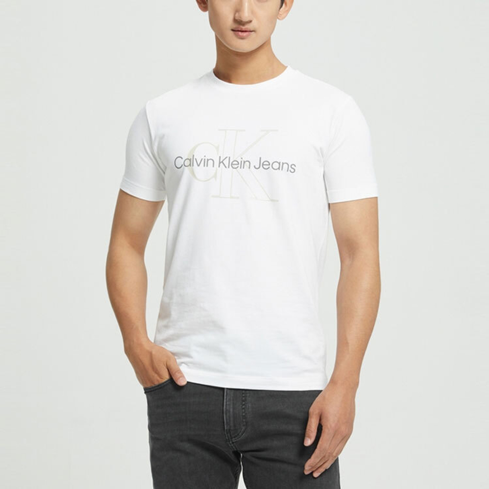 Футболка Белая Calvin Klein Tee, J320568-YAF