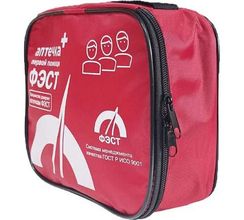 Аптечка для оказания первой помощи с применением медицинских изделий в организациях, осуществляющих образовательную деятельность - "ФЭСТ"(футляр сумка 0370/1)(приказ 261Н) 
, арт. 3777