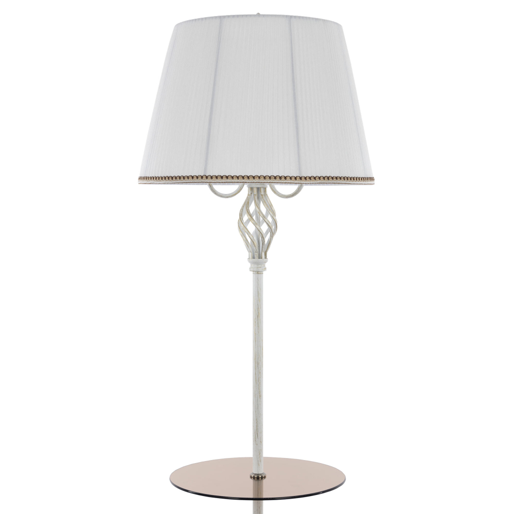 Citilux Вена CL402920T Торшер патина со столиком и белым абажуром