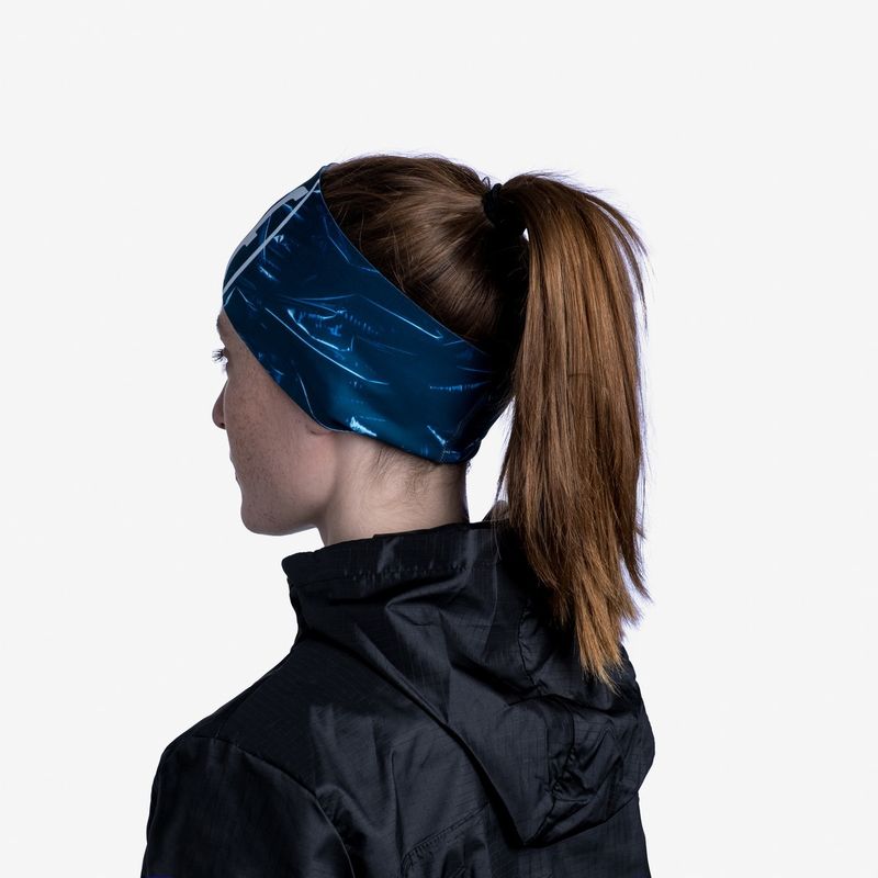 Теплая спортивная повязка на голову Buff Headband Tech Fleece Xcross Фото 4