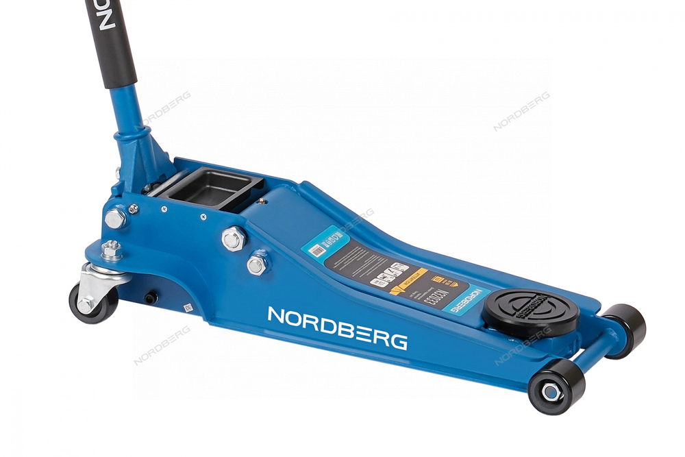 Домкрат подкатной 3,3 т, супернизкий подхват NORDBERG N32033