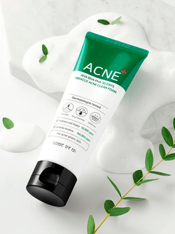 Some By Mi очищающая пенка AHA-BHA-PHA 30 days miracle acne, 100 мл, 120 г