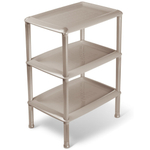 Этажерка универсальная "Джета" 3 полки (коричнево-серая)