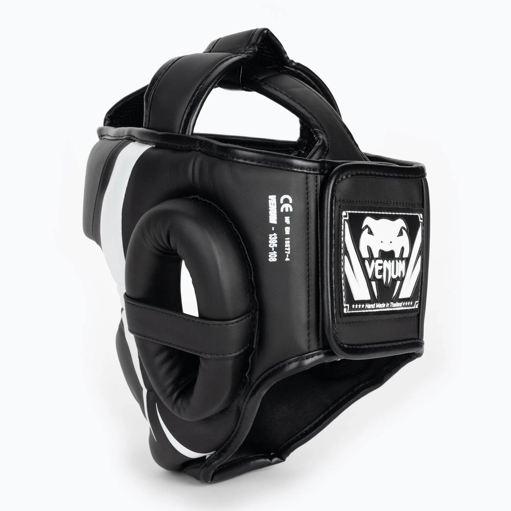 Боксёрский шлем Venum Elite black/white
