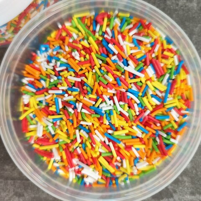 Посыпка кондитерская палочки "Ассорти", 100гр