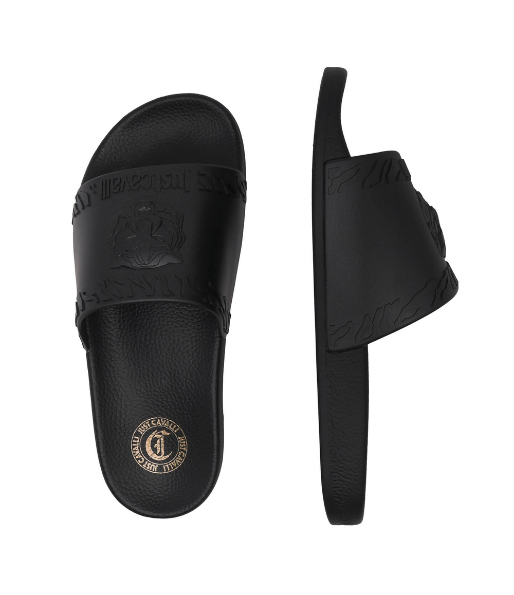 Шлепанцы Just Cavalli - черный(76RA3SZ2ZS786)