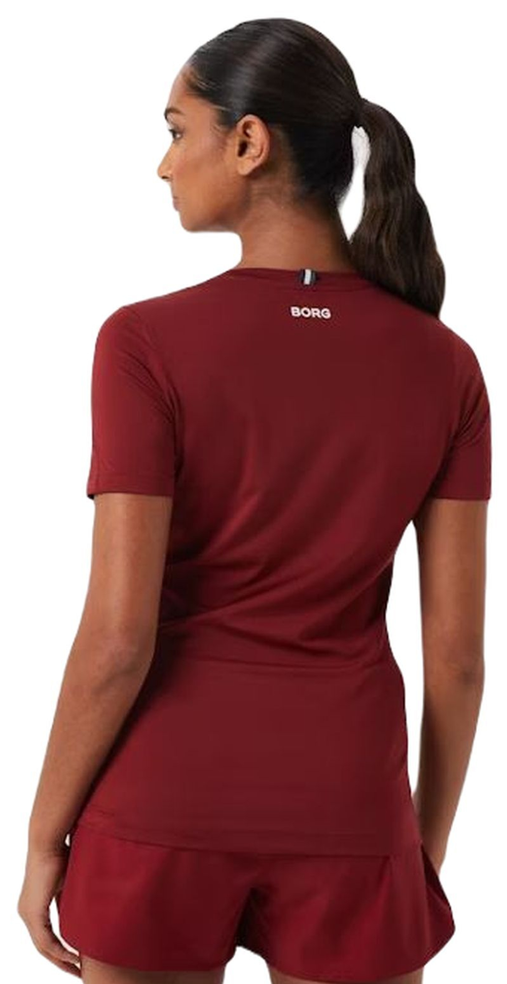 Женская теннисная футболка Björn Borg Ace Slim - красный