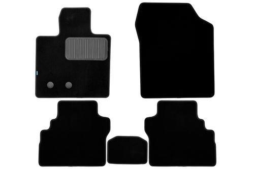 Коврики в салон  МОСКВИЧ 3е 2023- внедорожник , 5шт. (текстиль) арт.KLEVER0312300222110KH