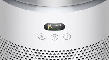 Очиститель Dyson HushJet P01 White Silver, серебристый