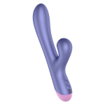 Фиолетовый вибратор-кролик 22см с бесконтактной клиторальной стимуляцией Romp Pulse Purple RPPU1SG4