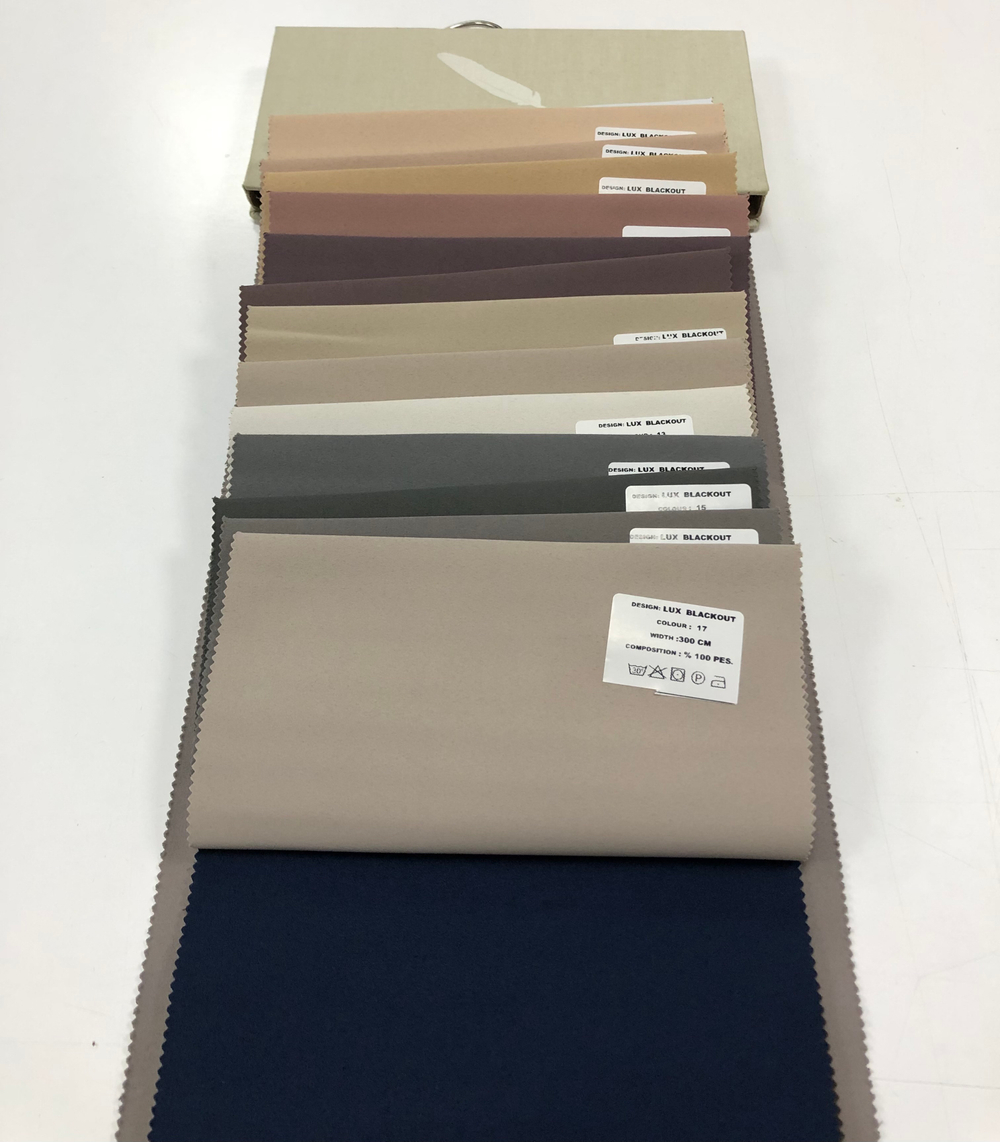 Портьерная ткань blackout двусторонний Aisa арт. Lux blackout (высота 300 см, Турция)