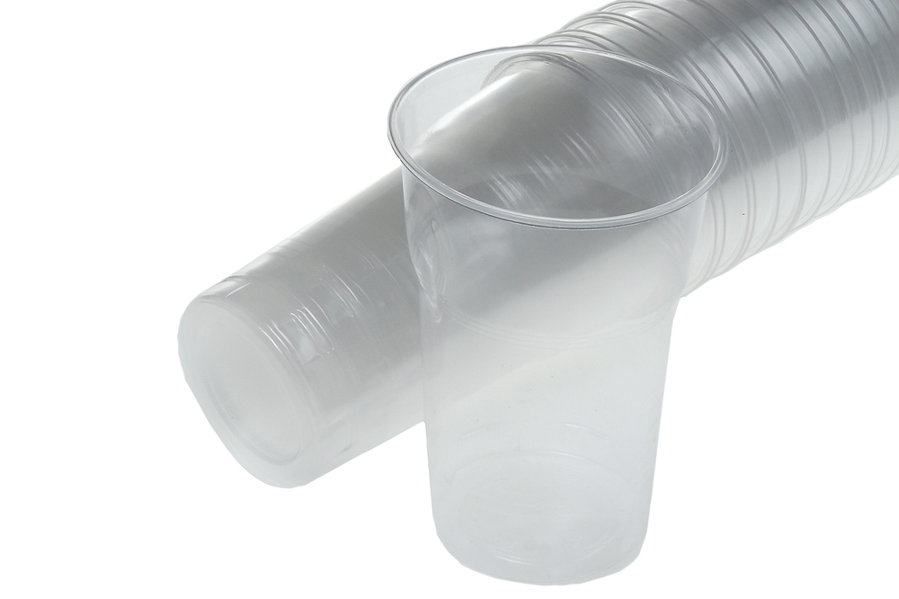 Стаканы одноразовые 500мл ПП прозрачные 40шт/упак цена за упак Оптиком