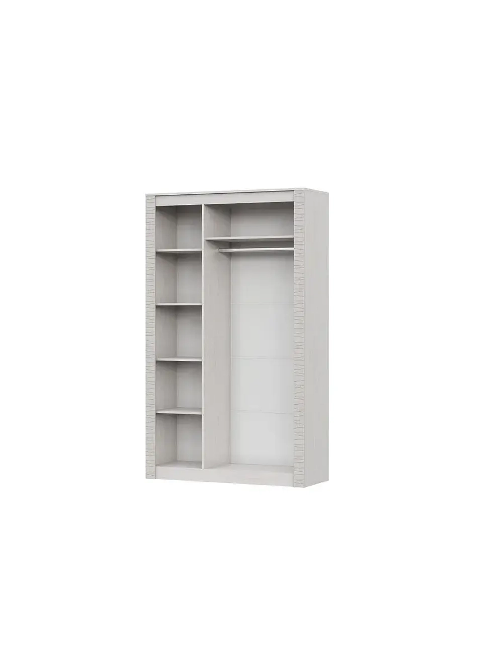 Шкаф для одежды распашной Сандал светлый 133х49х220 см