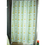 Штора для ванной комнаты полиэстер эконом 180*200 с кольцами Круги YQL-1310