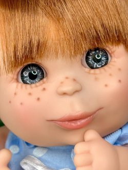 Пупс BERJUAN виниловый 20см Pecosetes (124A5)