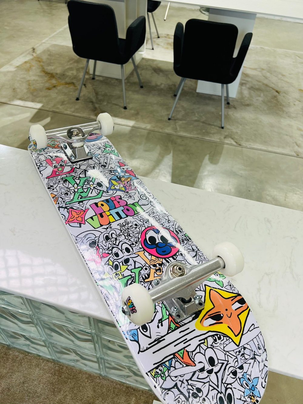 Louis Vuitton Skateboard Mng Comics