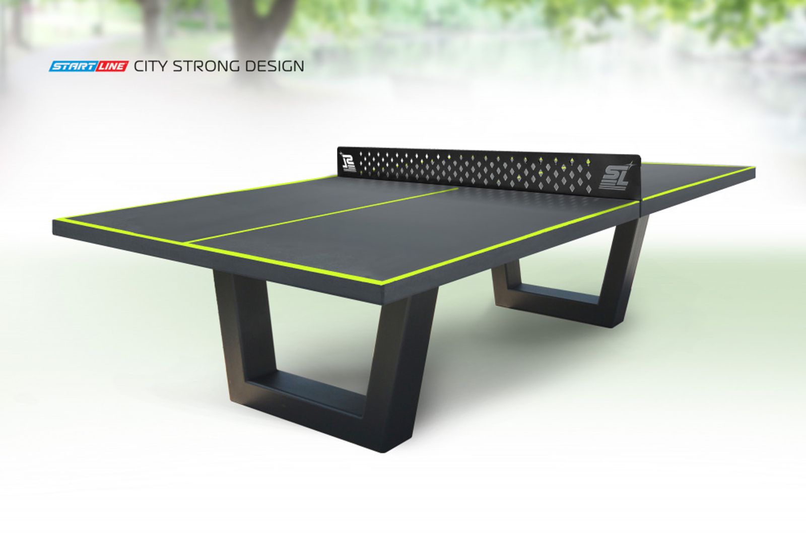 Стол теннисный City Strong DESIGN Всепогодный фото №1