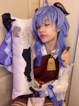 Мини дакимакура Синдзи Икари и Каору Нагиса из Евангелион арт. M0281, 60х20 см